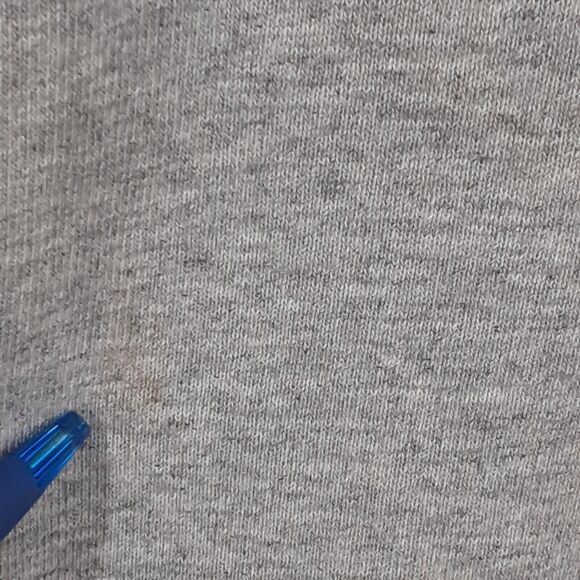 Vtg Tommy Hilfiger Adult Mens L Gray USA Made Crew Neck Sweatshirt Double Sided - Picture 4 of 12